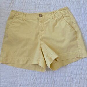 LOFT Curvy Monroe Chino Shorts